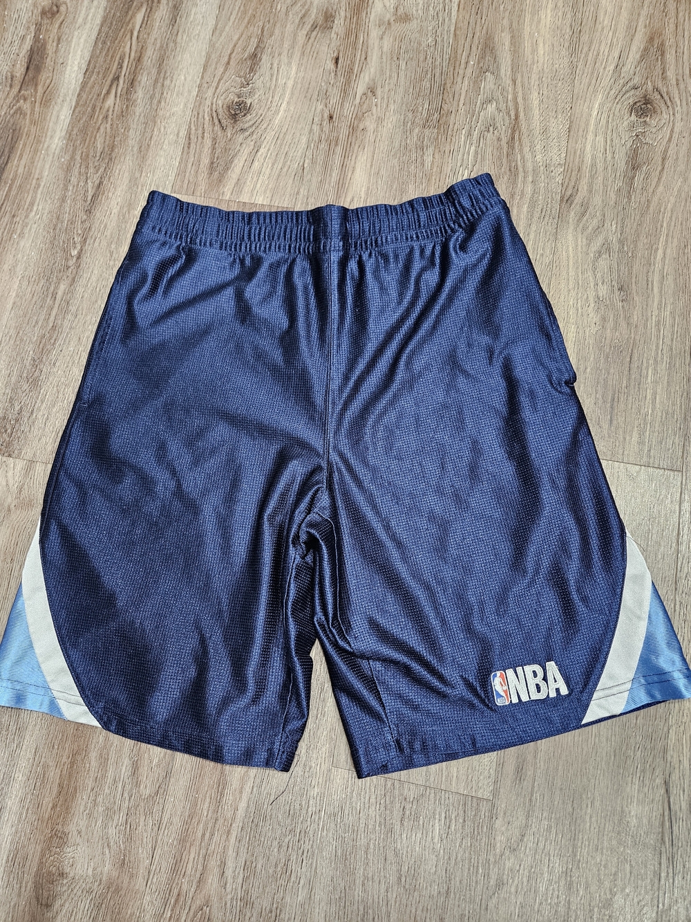 NBA Men's Navy Blue Athletic Shorts